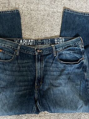 Ariat Men's Dark Blue Denim Jeans